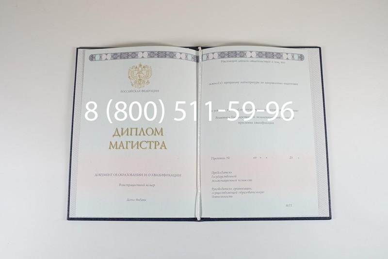 Диплом магистра 2014-2024 года в Уфе