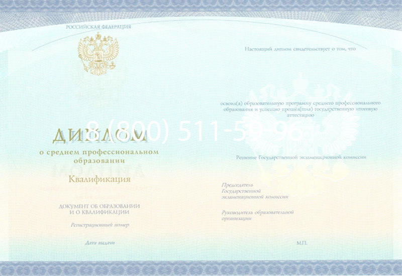 Купить Диплом техникума (Спецбланк) 2014-2024 года в Уфе Купить Диплом техникума (Спецбланк) 2014-2024 года в Уфе
